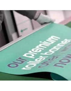 Impresión de gráficas para Roll Up en polipropileno opaco con trasera gris 2