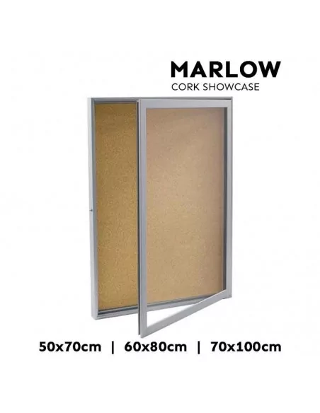 TABLON DE ANUNCIOS CON LLAVE | VITRINA CORCHO PUERTA CON CERRADURA | MODELO MARLOW TABLON DE ANUNCIOS CON LLAVE | VITRINA CORCHO PUERTA CON CERRADURA | MODELO MARLOW