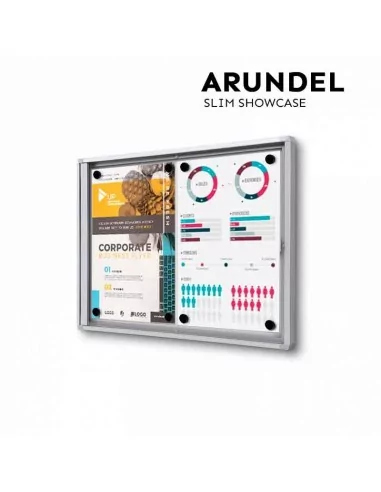 VITRINA MAGNETICA INTERIOR ULTRA FINA...