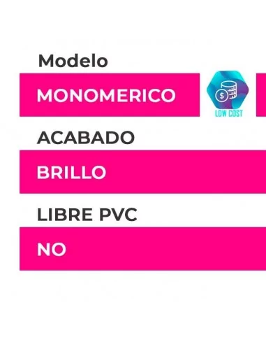 FILM LAMINAR BRILLO MONOMERICO LOWCOST BOBINA 50 METROS FILM LAMINAR BRILLO MONOMERICO LOWCOST BOBINA 50 METROS