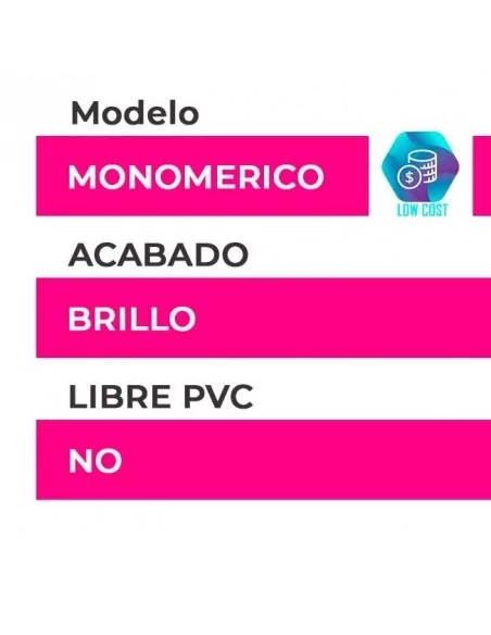 FILM LAMINAR BRILLO MONOMERICO LOWCOST BOBINA 50 METROS FILM LAMINAR BRILLO MONOMERICO LOWCOST BOBINA 50 METROS