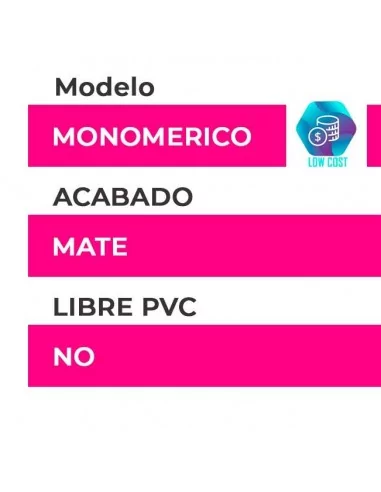 FILM LAMINAR MATE MONOMERICO LOWCOST...