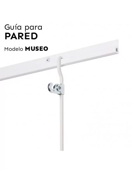 GUIA PARED MODELO MUSEO | PARA COLGAR CUADROS MUY PESADOS