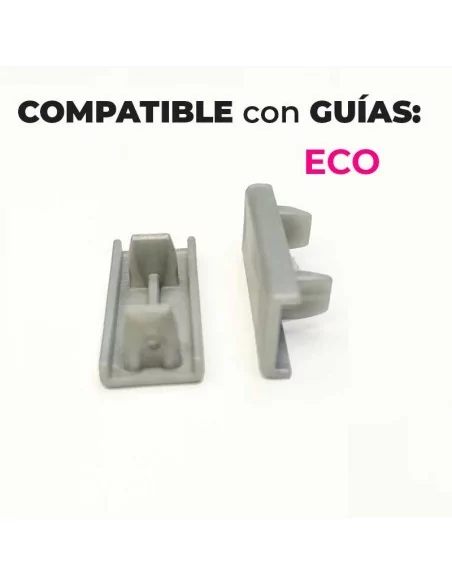TAPA LATERAL GRIS EMBELLECEDORA PARA GUIA ECO CUELGA CUADROS TAPA LATERAL GRIS EMBELLECEDORA PARA GUIA ECO CUELGA CUADROS