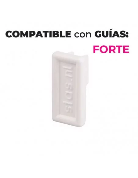 VE 10200 TAPA LATERAL BLANCA EMBELLECEDORA PARA GUIA FORTE CUELGA CUADROS VE 10200 TAPA LATERAL BLANCA EMBELLECEDORA PARA GUIA FORTE CUELGA CUADROS