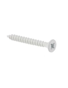 Vis blanche 3,5x35 mm pour rail galerie