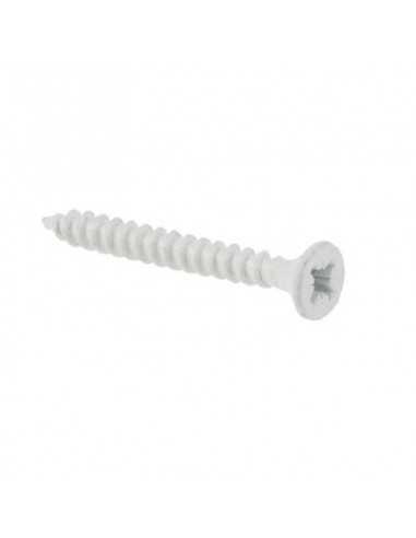 TORNILLO BLANCO PARA GUIA MUSEO | Ø 3,5 mm x 35 mm