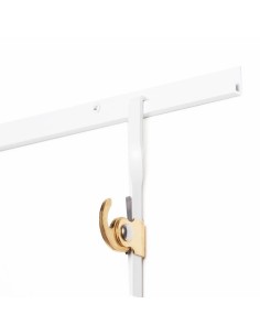 Vis blanche 3,5x35 mm pour rail galerie 2