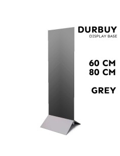 BASE SOPORTE METÁLICA PARA PANELES DISPLAY PUBLICIDAD EN GRAN FORMATO | MODELO DURBUY