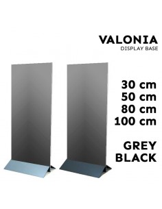 Soporte Para Carteles Ajustable En Altura - Expositor De Metal Doble Cara, Base Estable Para Publicidad En Interiores Y Exteriores