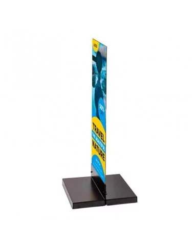PIE BASE SOPORTE NEGRA DE ACERO 40 X... PIE BASE SOPORTE NEGRA DE ACERO 40 X...