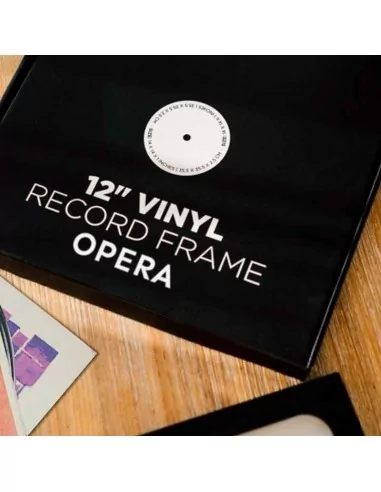 MOLDURA PRETA PARA PENDURAR DISCO DE VINIL Ø30 cm LP 45 RPM | MODELO OPERA MOLDURA PRETA PARA PENDURAR DISCO DE VINIL Ø30 cm LP 45 RPM | MODELO OPERA