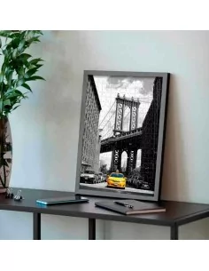 MARCOS PARA PUZZLES MADERA COLOR NEGRO A LA MEDIDA