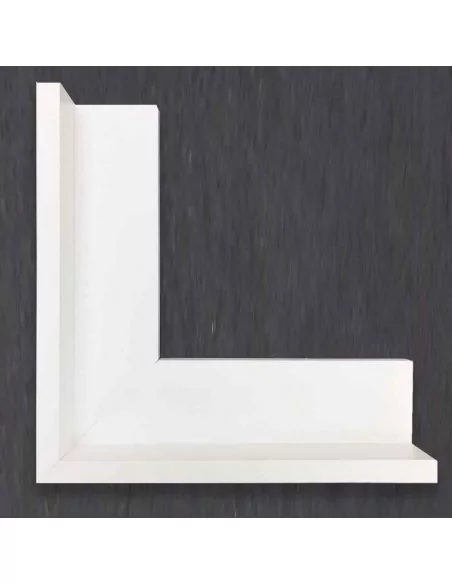 MOLDO BLANCO ELE 56x43mm para quadros caixa americana MOLDO BLANCO ELE 56x43mm para quadros caixa americana