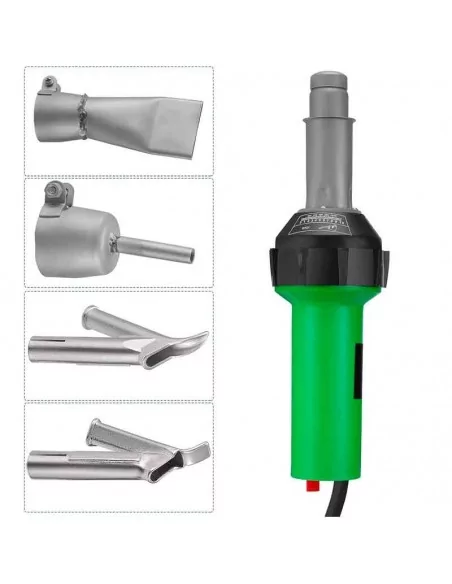 PISTOLA DE SOLDADURA DE PLASTICO Y LONA SOPLADOR DE AIRE CALIENTE 1600W CA DE 220V moldiber PISTOLA DE SOLDADURA DE PLASTICO Y LONA SOPLADOR DE AIRE CALIENTE 1600W CA DE 220V moldiber
