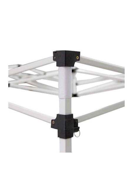 BARRACA DE AÇO BARATA 2 X 2 METROS COM TELHADO PRETO.MODELO VESTA