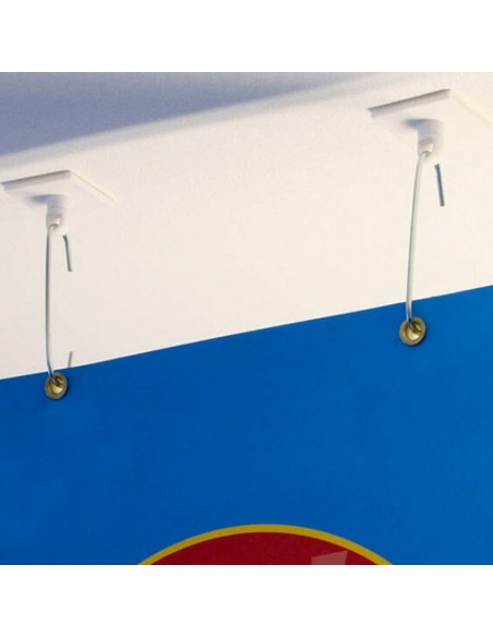 Rendu adhésif rotatif. Pour le plafond. Support 1100 grammes encre