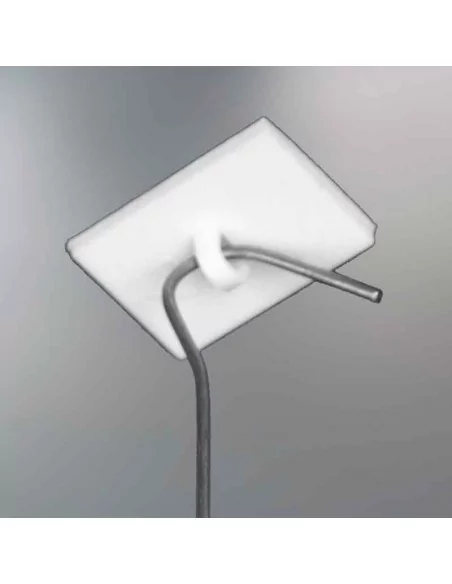COLGADOR PLETINA ADHESIVO BLANCO PARA TECHO CON AGUJERO CERRADO COLGADOR PLETINA ADHESIVO BLANCO PARA TECHO CON AGUJERO CERRADO