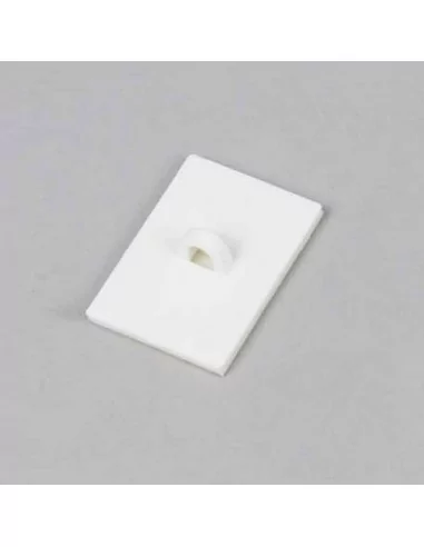 COLGADOR PLETINA ADHESIVO BLANCO PARA TECHO CON AGUJERO CERRADO COLGADOR PLETINA ADHESIVO BLANCO PARA TECHO CON AGUJERO CERRADO