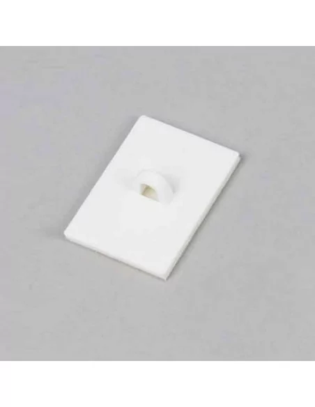 COLGADOR PLETINA ADHESIVO BLANCO PARA TECHO CON AGUJERO CERRADO COLGADOR PLETINA ADHESIVO BLANCO PARA TECHO CON AGUJERO CERRADO