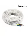 Cable eléctrico flexible blanco 3G1,5 mm – Manguera H05VV-F 500V cobre