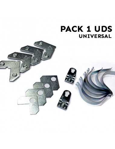 KIT UNIVERSAL MONTAJE MARCOS ALUMINIO PARA UM MARCO