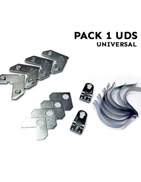 KIT UNIVERSAL MONTAJE MARCOS ALUMINIO PARA UM MARCO KIT UNIVERSAL MONTAJE MARCOS ALUMINIO PARA UM MARCO