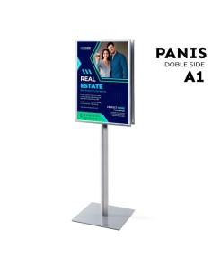 Information Expositor | DIN A1 | Place et pied stable