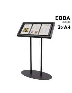 VITRINA PORTA CARTAS RESTAURANTE - 3 x A4 moldiber