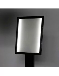 VITRINA PORTA CARTAS RESTAURANTE CON SISTEMA LED moldiber 2