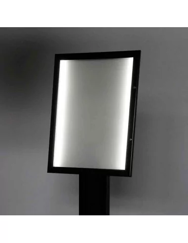 VITRINA PORTA CARTAS RESTAURANTE CON SISTEMA LED moldiber