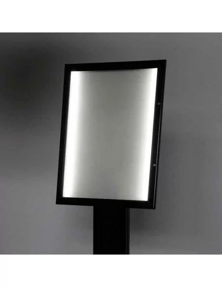 VITRINA PORTA CARTAS RESTAURANTE CON SISTEMA LED moldiber
