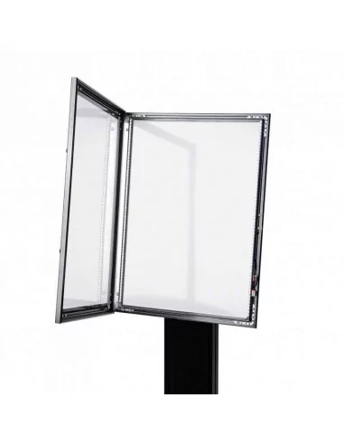 VITRINA PORTA CARTAS RESTAURANTE CON SISTEMA LED moldiber