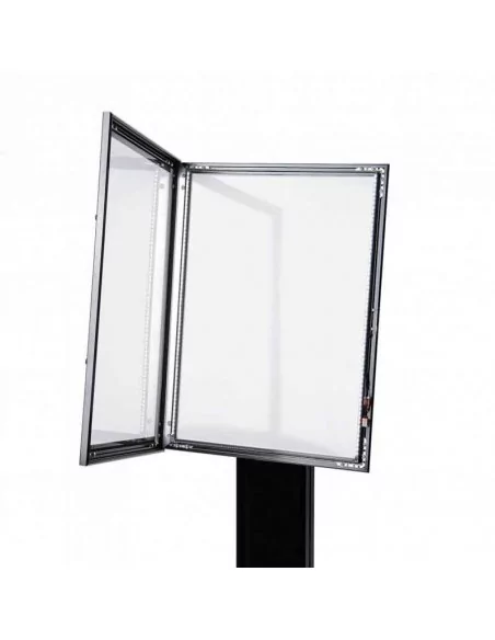 VITRINA PORTA CARTAS RESTAURANTE CON SISTEMA LED moldiber