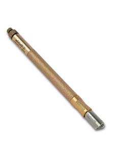 COUPE-VERRE LUBRIFIÉ Silberschnitt® 2000, MANCHE EN LAITON POUR COUPER LE VERRE JUSQU'À 19 mm 2