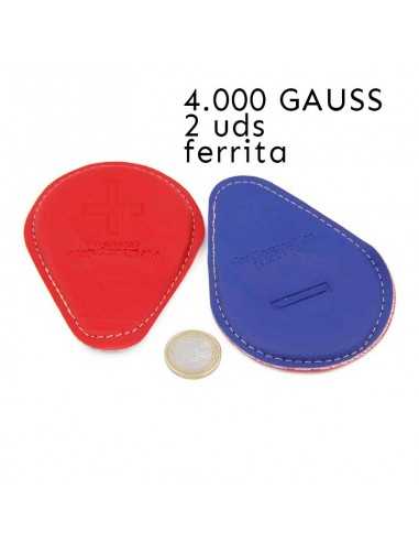 PAR FERRITA BIO MAGNETICOS - 2 PIEZAS FORMA LAGRIMA - MAGNETOTERAPIA DR GOIZ moldiber