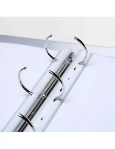 ATRIL PORTA MENU CON ANILLAS PARA HOJAS DE PLÁSTICO moldiber 2