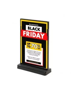 PORTA MENÚ SOBRE MESA A5 PLASTICO moldiber 2