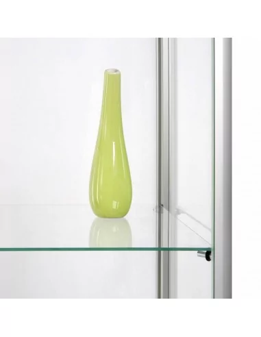 VITRINA EXPOSITOR CRISTAL DOBLE PUERTA | 80 x 40 x 200 cm moldiber