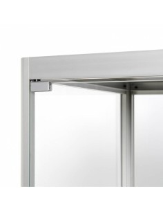 VITRINA EXPOSITOR CRISTAL DOBLE PUERTAIN | 80 x 40 x 200 moisissure 2