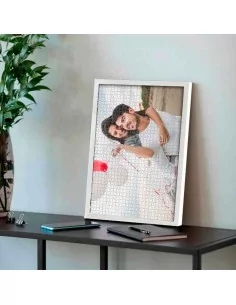 MARCOS PARA PUZZLES MADERA COLOR BLANCO A LA MEDIDA