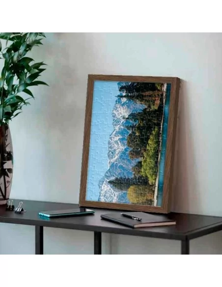 Cadres pour Puzzles en Bois Noyer Sur Mesure Cadres pour Puzzles en Bois Noyer Sur Mesure