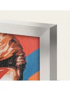 MARCOS PARA PUZZLES MADERA COLOR PLATA A LA MEDIDA 2