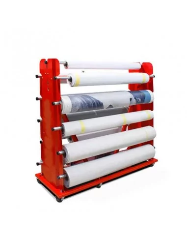 PORTA BOBINAS PARA ALMACENAR BOBINAS DE VINILO Y LONA GRAN DIAMETRO | MODELO QUARTZ MAXI