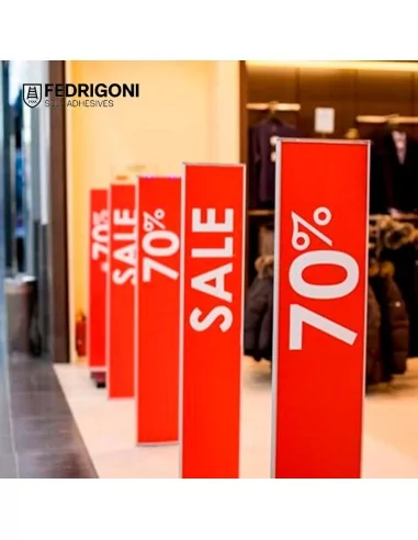 Vinil de Impressão FEDRIGONI RITRAMA RIJET M100 Monomérico Brilho