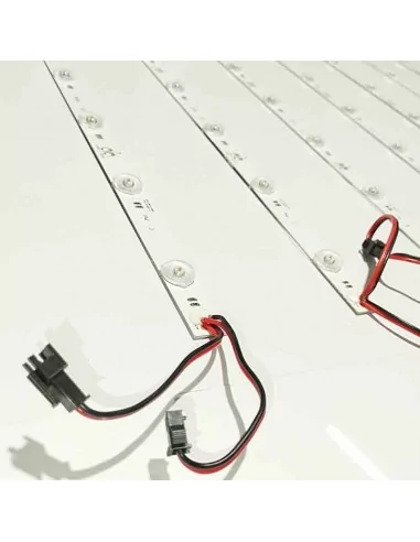TIRA RÍGIDA LED FONDO INTERIOR IP22 24V BLANCO 6500 K PARA ROTULOS