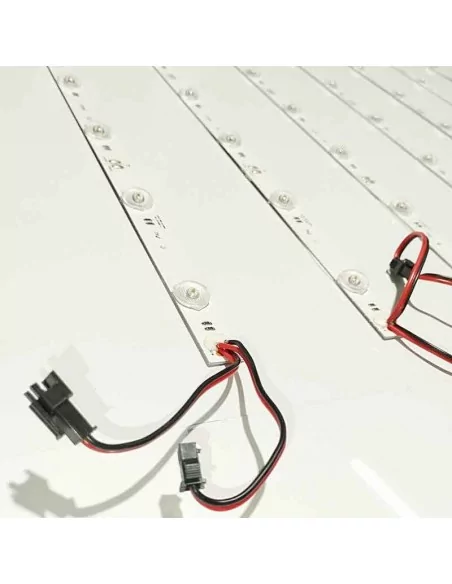 TIRA RÍGIDA LED FONDO INTERIOR IP22 24V BLANCO 6500 K PARA ROTULOS