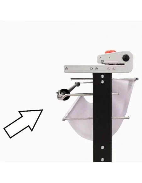 BARRA PORTA ROLLOS PARA MAQUINA NEOLT TRIM MANUAL