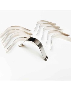 Attaches de fixation pour cadres en aluminium. Sachet de 10 unités