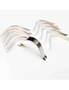 Attaches de fixation pour cadres en aluminium. Sachet de 10 unités